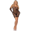 Fishnet Tube Dress Set - worldclasscostumes