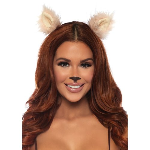 Furry Animal Costume Ear Hair Clips - worldclasscostumes