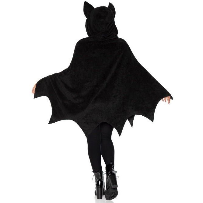 Furry Bat Costume Poncho - worldclasscostumes