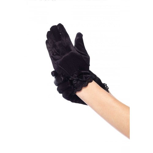 Girls Satin Gloves - worldclasscostumes