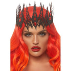 Glitter die cut jeweled crown - worldclasscostumes