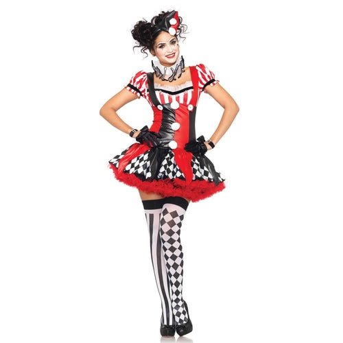 Harlequin Clown Costume - worldclasscostumes
