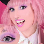 Hypnotized - Black & White Colored Contact lenses - worldclasscostumes