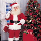 Imperial Plush Adult Santa Suit with Faux Fur Trim - worldclasscostumes