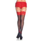 Jenn Sheer Lace Top Stockings - worldclasscostumes