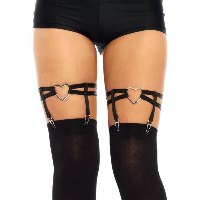 Joni Garter Suspender with Heart - worldclasscostumes
