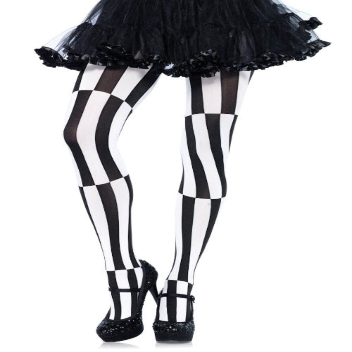 Kala Striped Optical Illusion Tights - worldclasscostumes