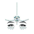 Karma Adhesive Face Jewels Sticker - worldclasscostumes
