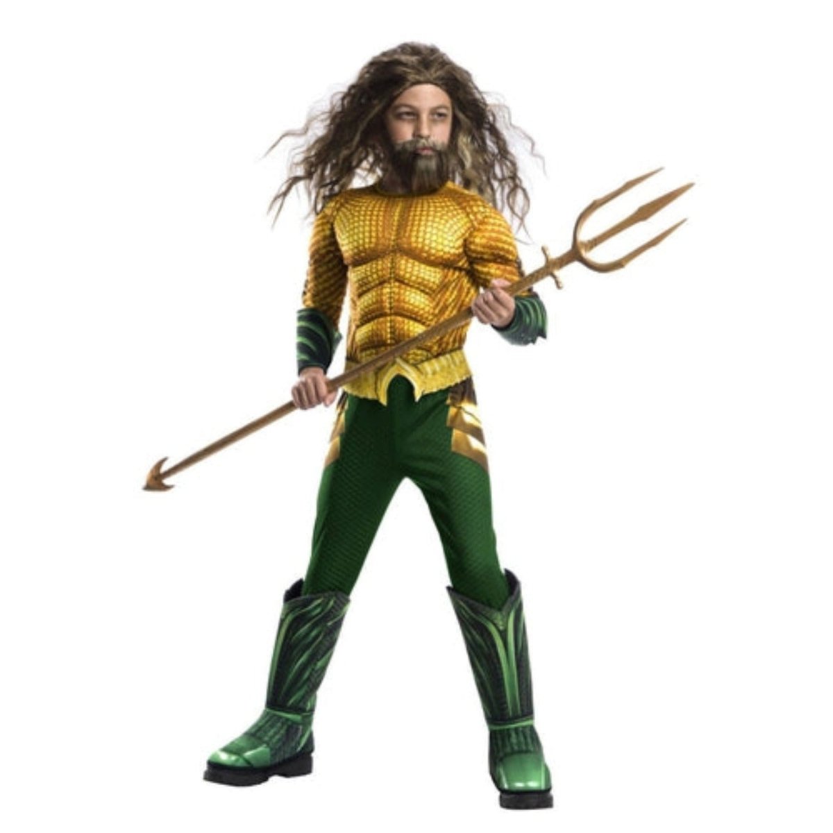 Kids Aquaman Deluxe Aquaman - worldclasscostumes