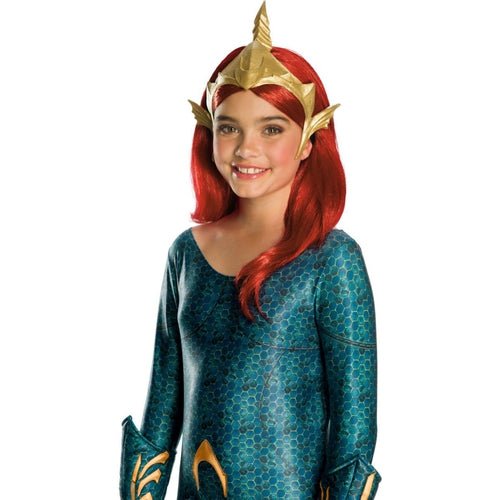 Kids Aquaman Movie Mera Deluxe Molded Tiara - worldclasscostumes