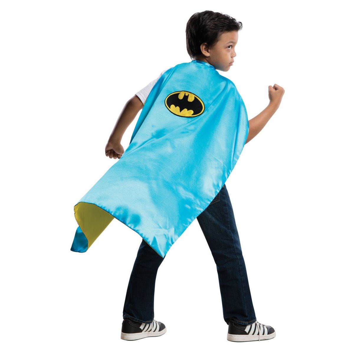 Kids Batman and Robin 2-in-1 Reversible Super Hero Cape - worldclasscostumes