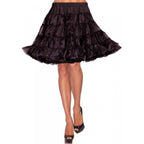 Knee Length Deluxe Crinoline Petticoat Costume Skirt - worldclasscostumes
