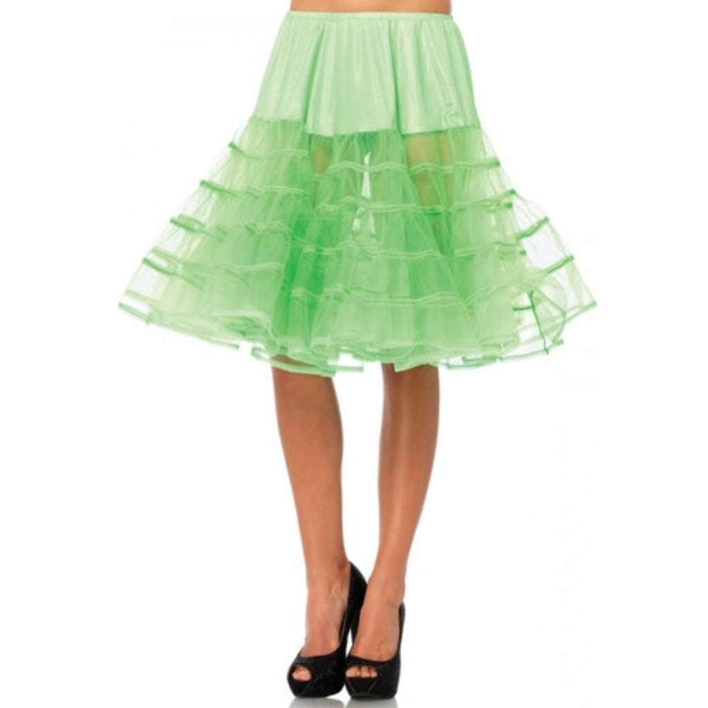 Knee Length Layered Petticoat Costume Skirt - worldclasscostumes