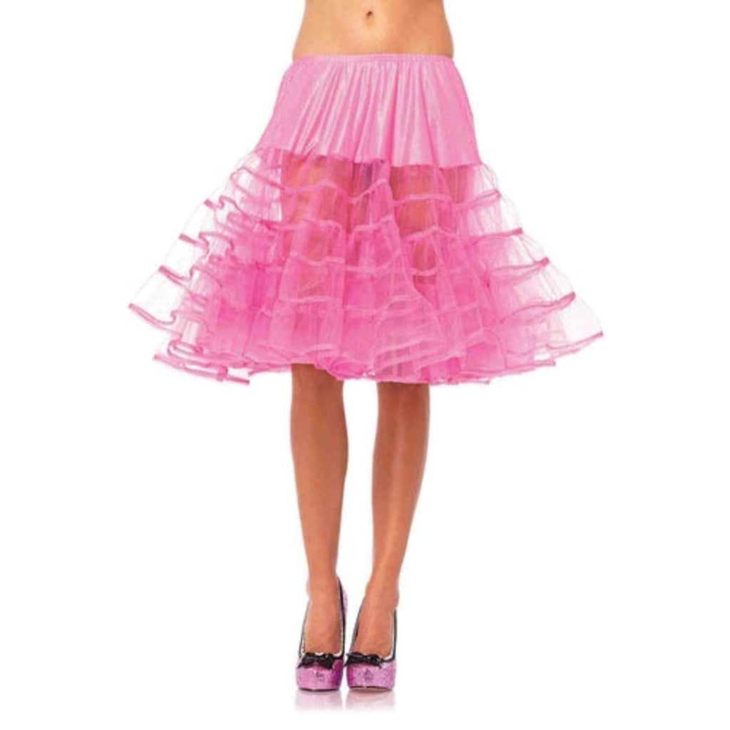 Knee Length Layered Petticoat Costume Skirt - worldclasscostumes