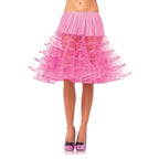 Knee Length Layered Petticoat Costume Skirt - worldclasscostumes