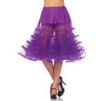 Knee Length Layered Petticoat Costume Skirt - worldclasscostumes