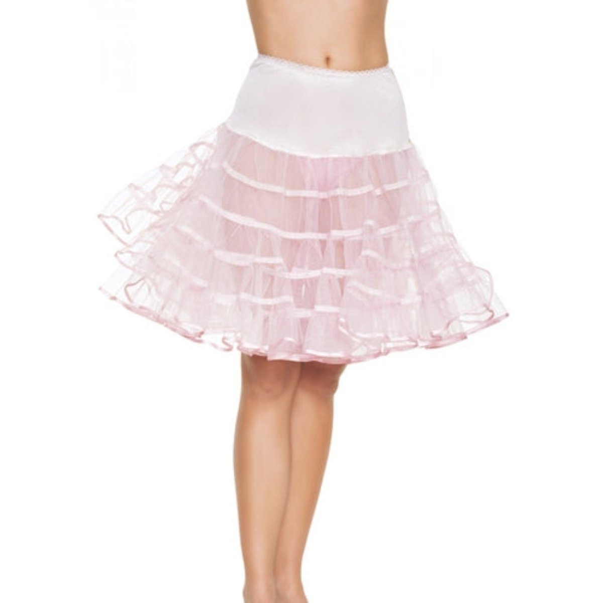 Knee Length Layered Petticoat Costume Skirt - worldclasscostumes
