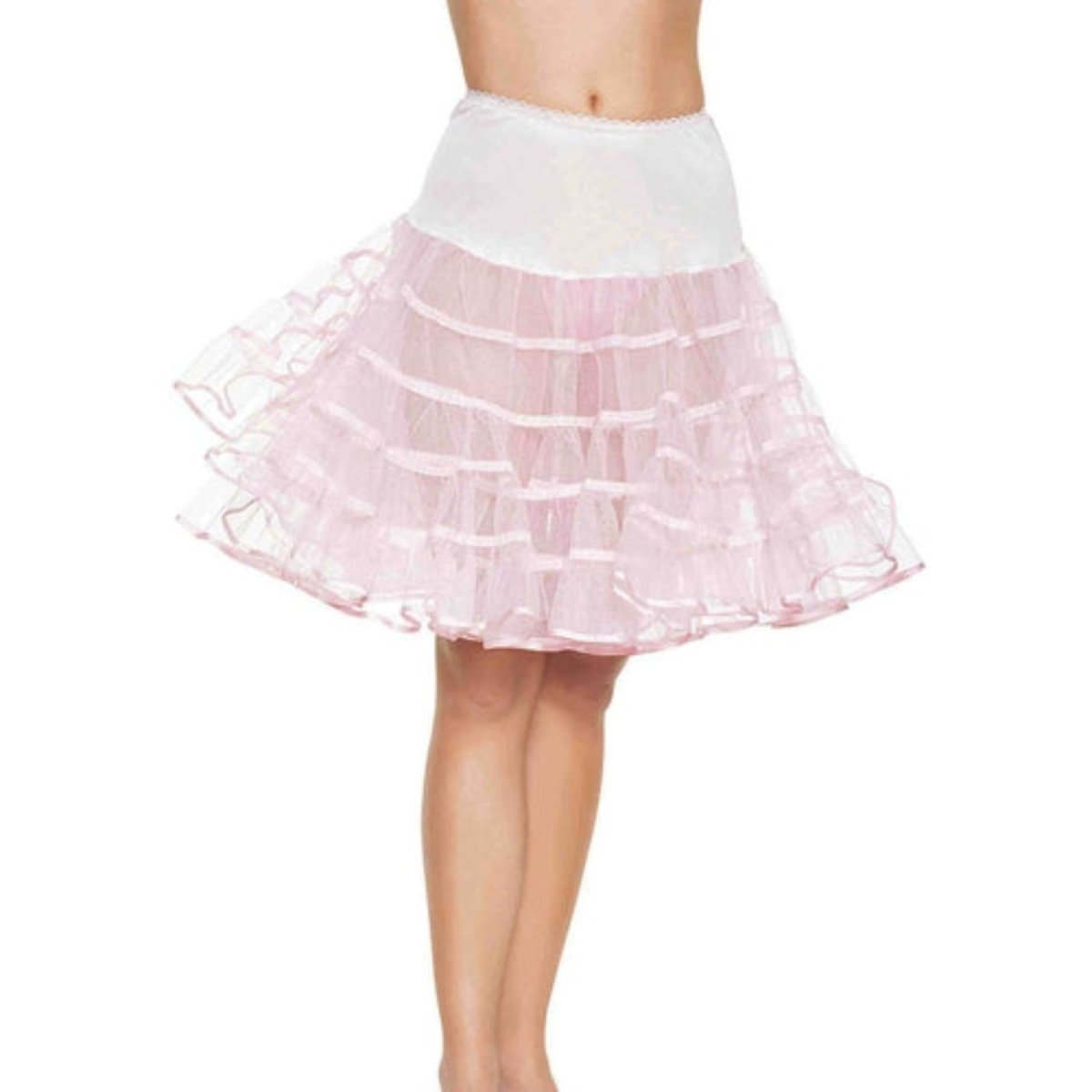 Knee Length Layered Petticoat Costume Skirt - worldclasscostumes