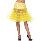 Knee Length Layered Petticoat Costume Skirt - worldclasscostumes