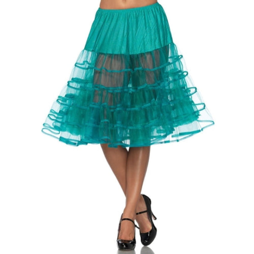Knee Length Layered Petticoat Costume Skirt - worldclasscostumes