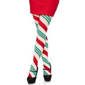 Lane Holiday Ribbon Striped Tights - worldclasscostumes