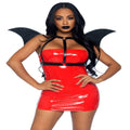Leg Avenue Costumes Faux Leather Bat Wing Body Harness - worldclasscostumes