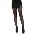 Leg Avenue Women's Leopard Print Opaque Tights - worldclasscostumes