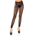 Lexi Leopard Footless Tights - worldclasscostumes
