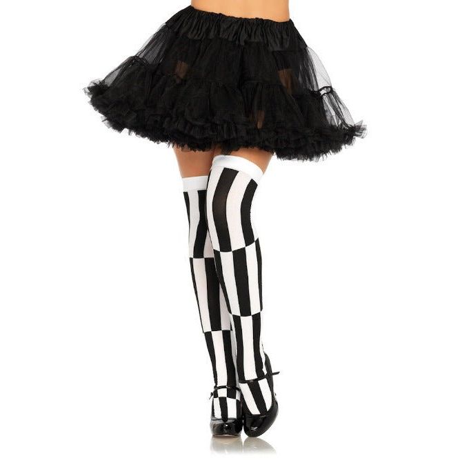 Lilac Illusion Thigh High Stockings - worldclasscostumes