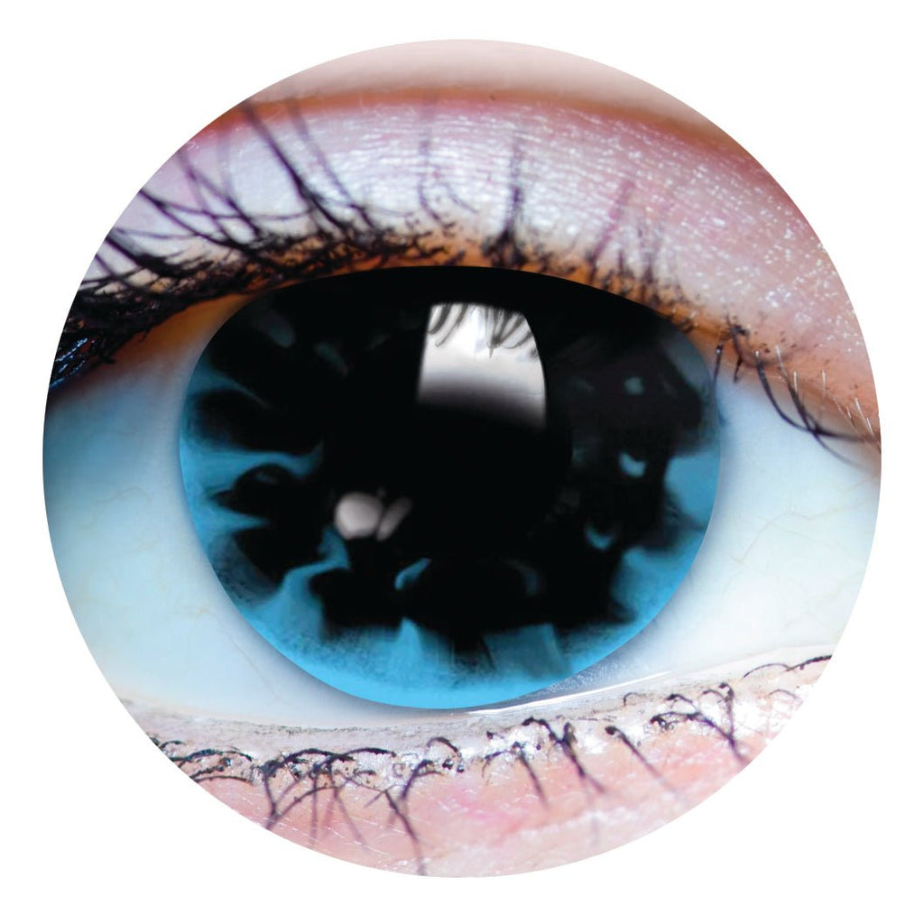 Loki - Black & Blue Colored Contact lenses - worldclasscostumes