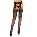 Lux Dot Suspender Pantyhose - worldclasscostumes