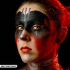 Mad Hatter - Orange & Yellow Colored Contact lenses - worldclasscostumes