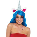 Magical Unicorn Headband with Rainbow Wig Mane - worldclasscostumes
