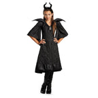 Maleficent Christening Black Gown Child Classic Costume - worldclasscostumes