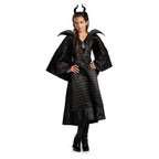 Maleficent Christening Black Gown Child Deluxe - worldclasscostumes