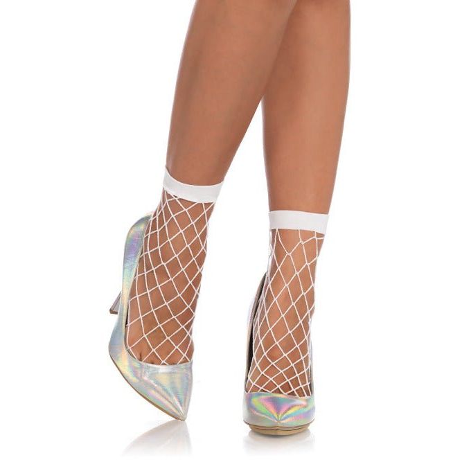Mara Diamond Net Ankle Socks - worldclasscostumes