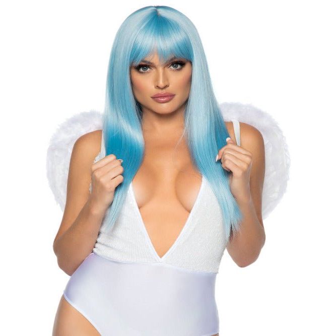 Marabou Trimmed Feather Angel Wings - worldclasscostumes