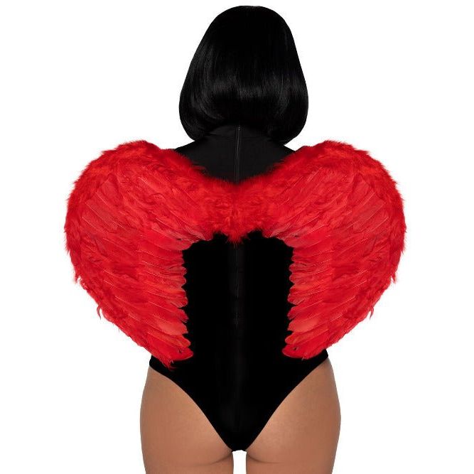 Marabou Trimmed Feather Wings - worldclasscostumes