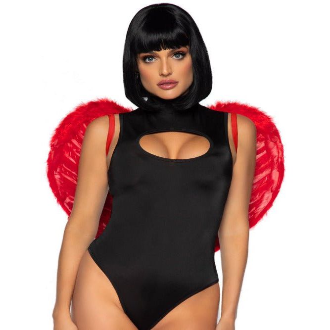 Marabou Trimmed Feather Wings - worldclasscostumes