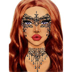 Masquerade Adhesive Face Jewels Sticker - worldclasscostumes