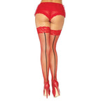 May Fishnet Thigh High Stockings - worldclasscostumes