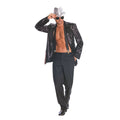 Mens Black Sequin Jacket. - worldclasscostumes