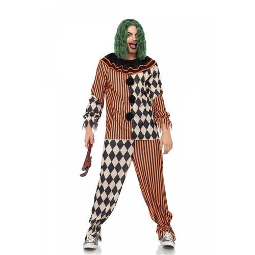 Men's Creepy Circus Clown Costume - worldclasscostumes