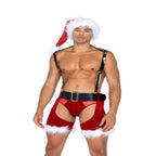 Mens Naughty St. Nick 4-Piece Set - worldclasscostumes