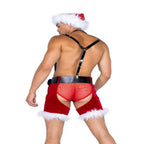 Mens Naughty St. Nick 4-Piece Set - worldclasscostumes