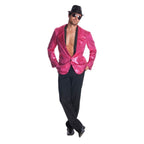 Mens Pink Sequin Jacket - worldclasscostumes