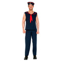 Mens Sailor Sleeveless Costume - worldclasscostumes