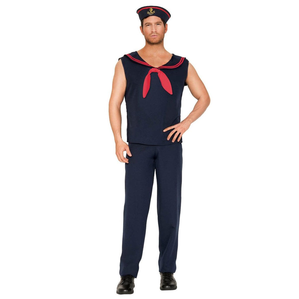 Mens Sailor Sleeveless Costume - worldclasscostumes