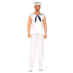 Mens Sailor Sleeveless Costume - worldclasscostumes