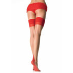 Miko Cuban Contrast Heel Stockings - worldclasscostumes